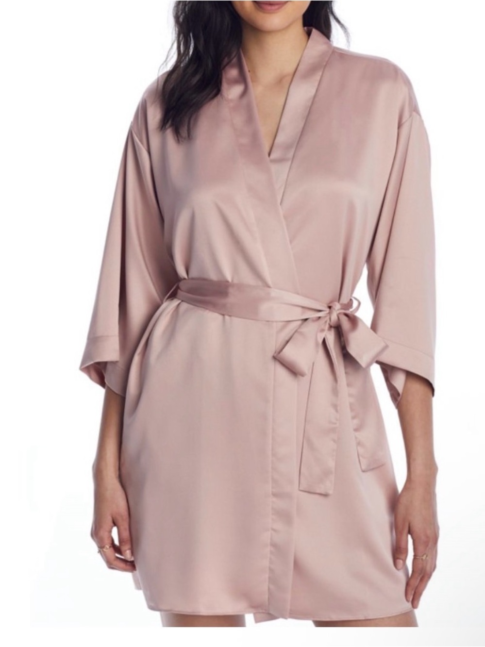 Flora Nikrooz Victoria Satin Short Robe